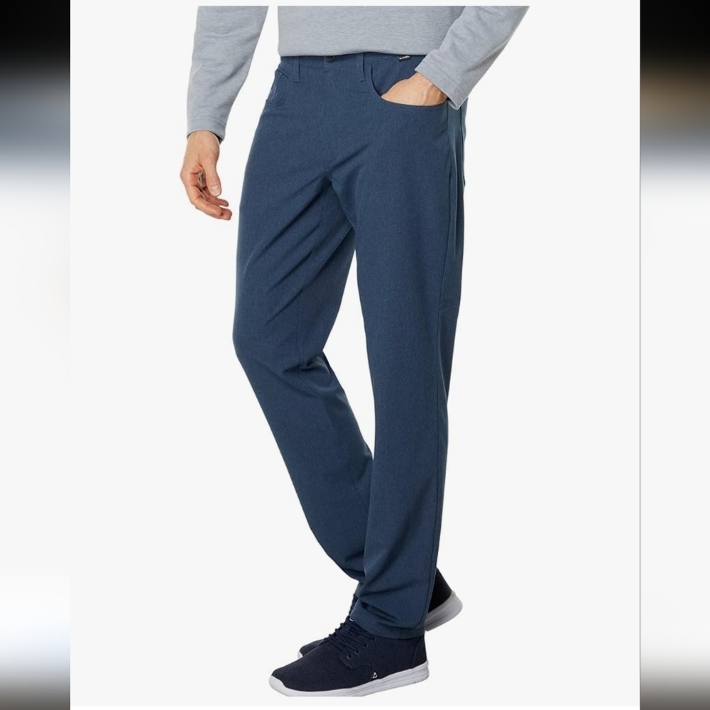 Travis Mathew Open To Close Pants Heathered Navy